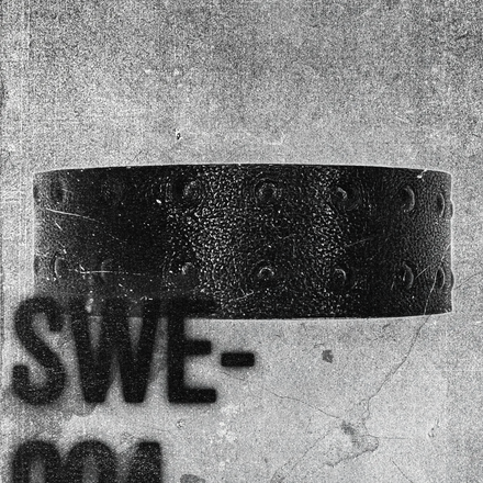 SWE-004 / Embossed Leather Bracelet