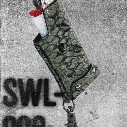 SWL-008 / Camo Snake Skin Lighter Case