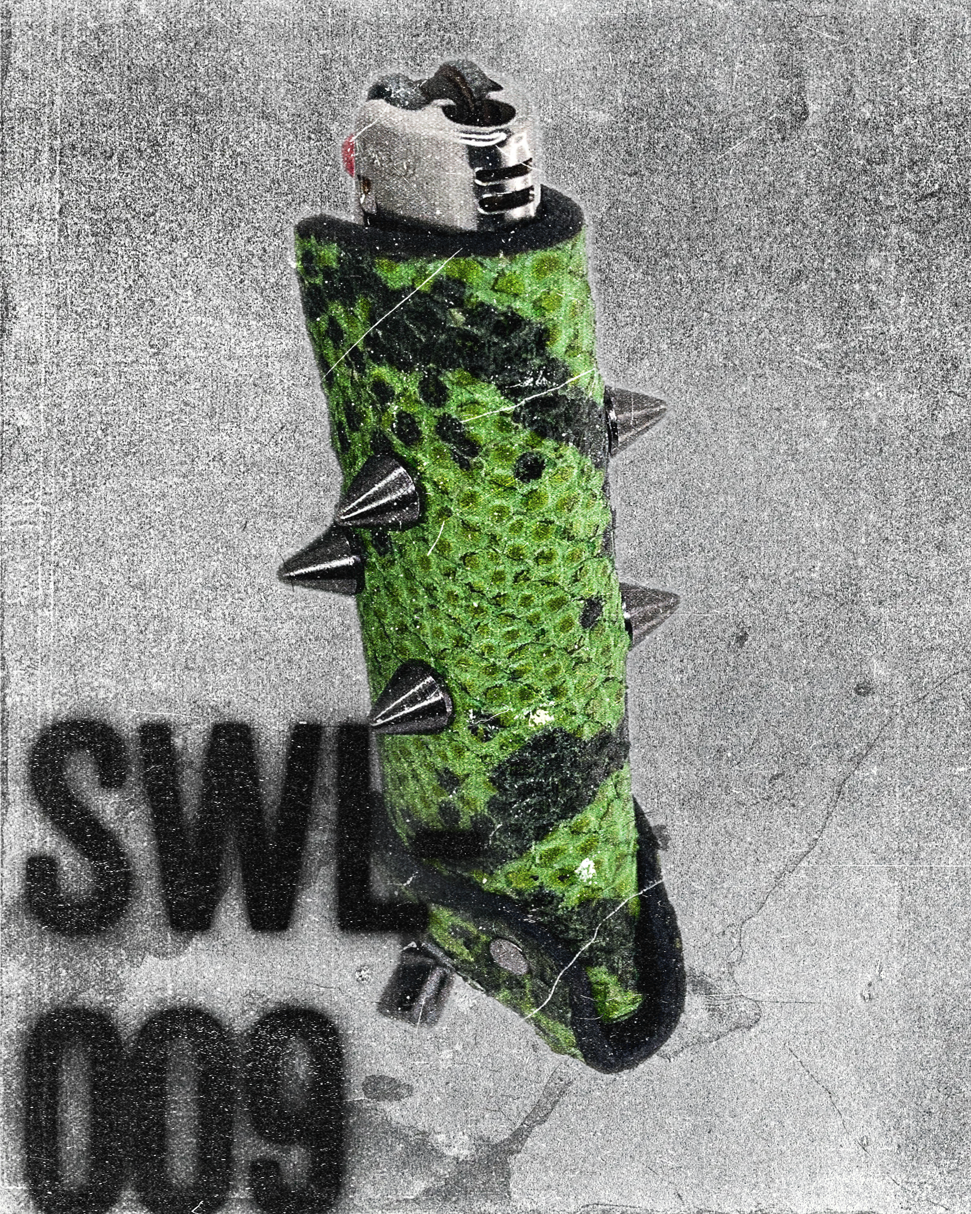 SWL-009 / Slime Snake Skin Lighter Case