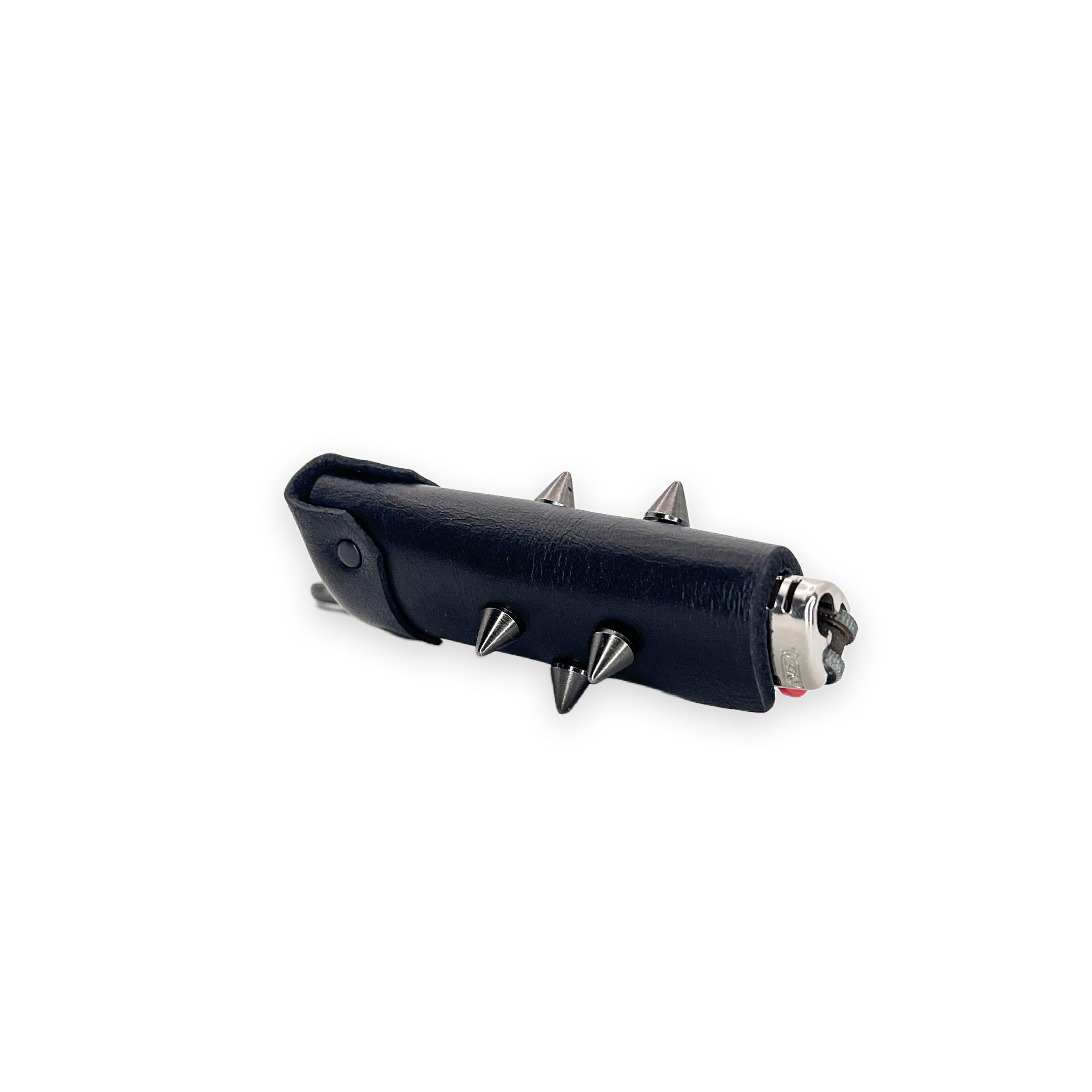 SWL-005 / Black Leather Lighter Case