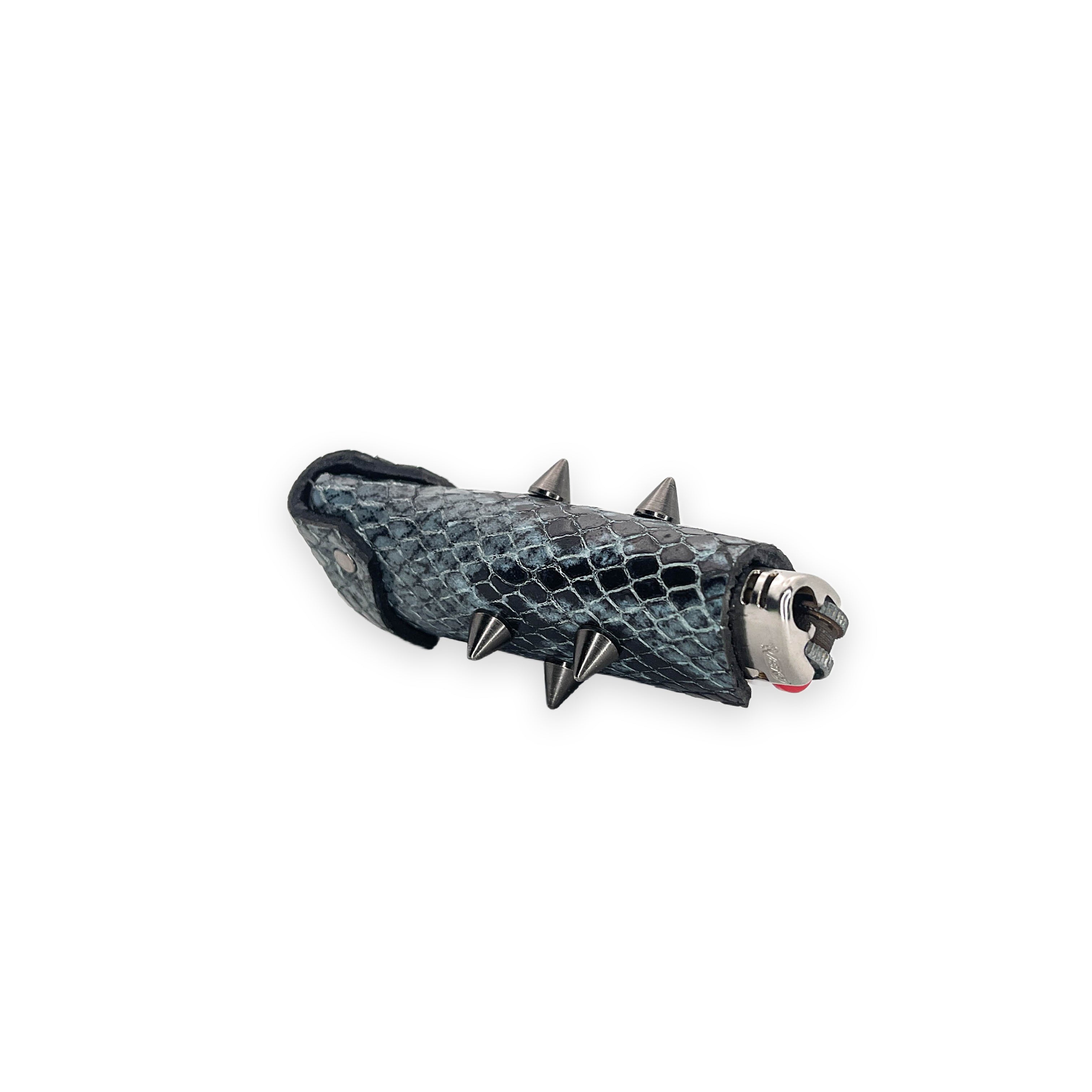SWL-003 / Aqua Snake Skin Lighter Case