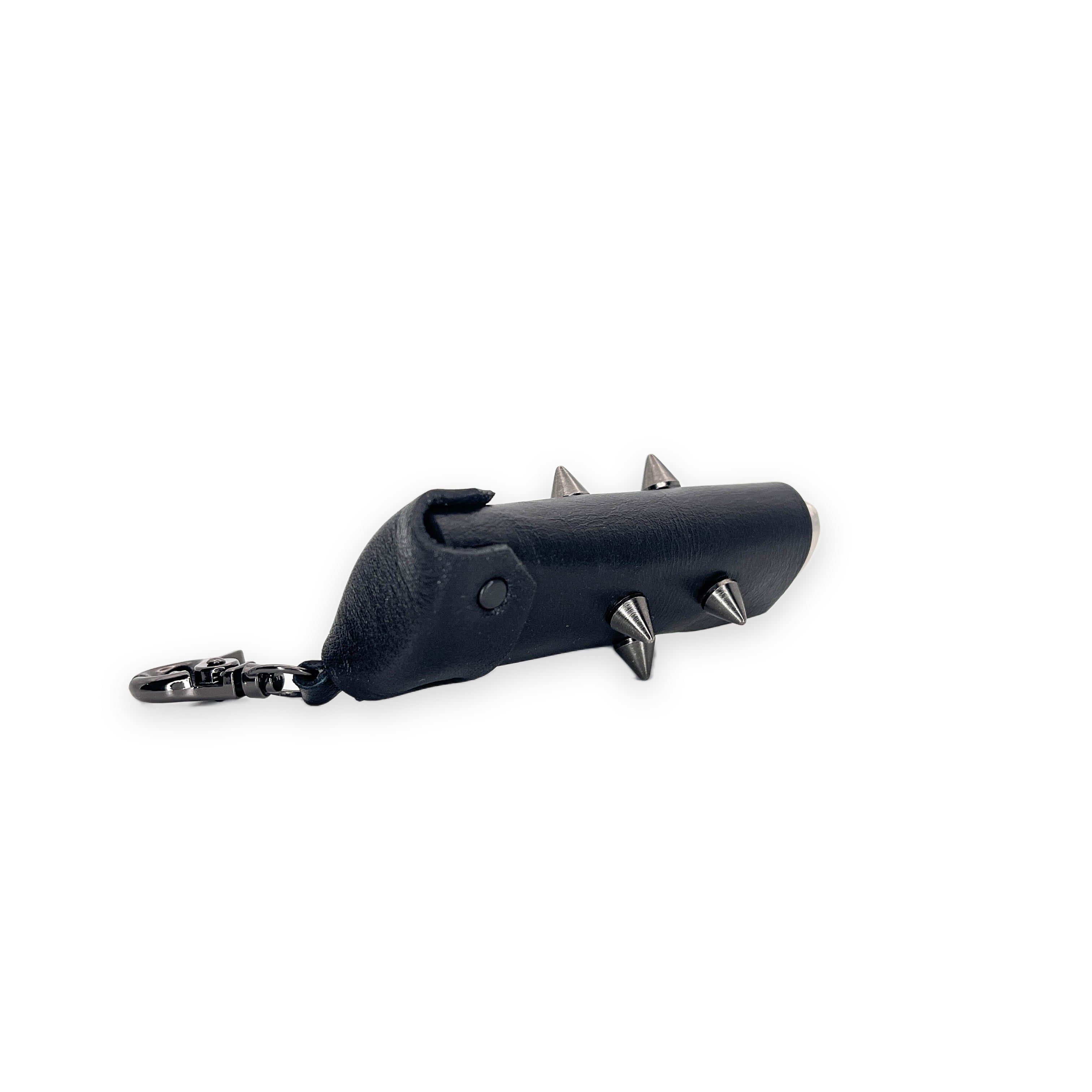 SWL-005 / Black Leather Lighter Case