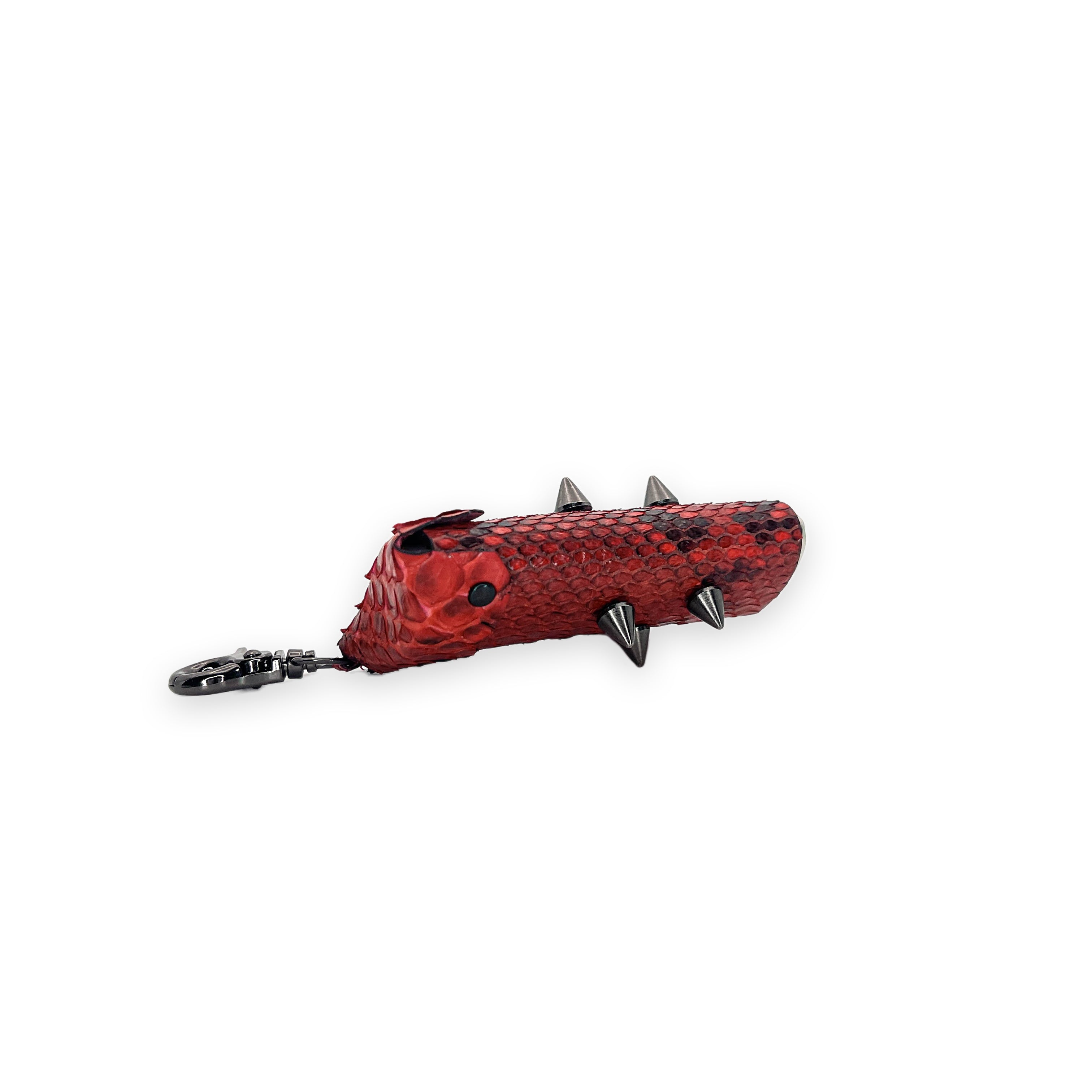 SWL-001 / Red Python Skin Lighter Case