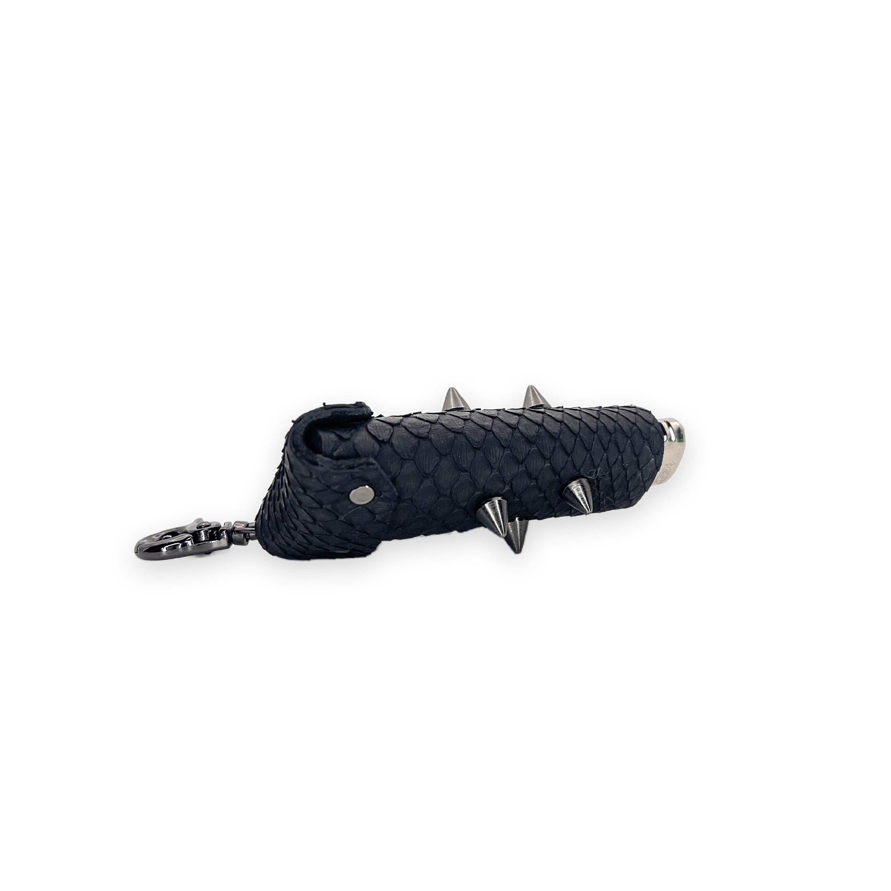 SWL-004 / Black Snake Skin Lighter Case