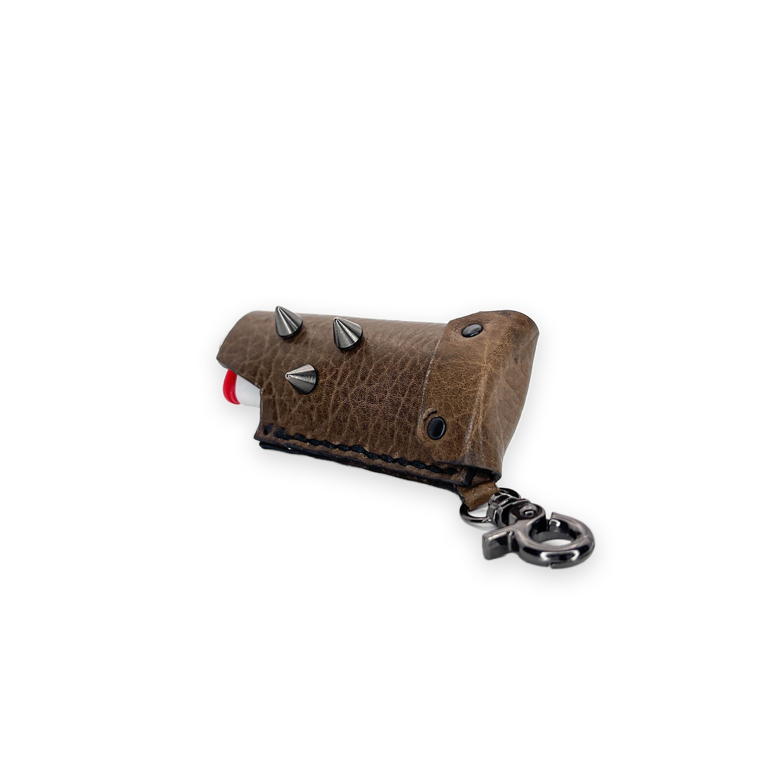 SWL-007 / Brown Leather Lighter Case