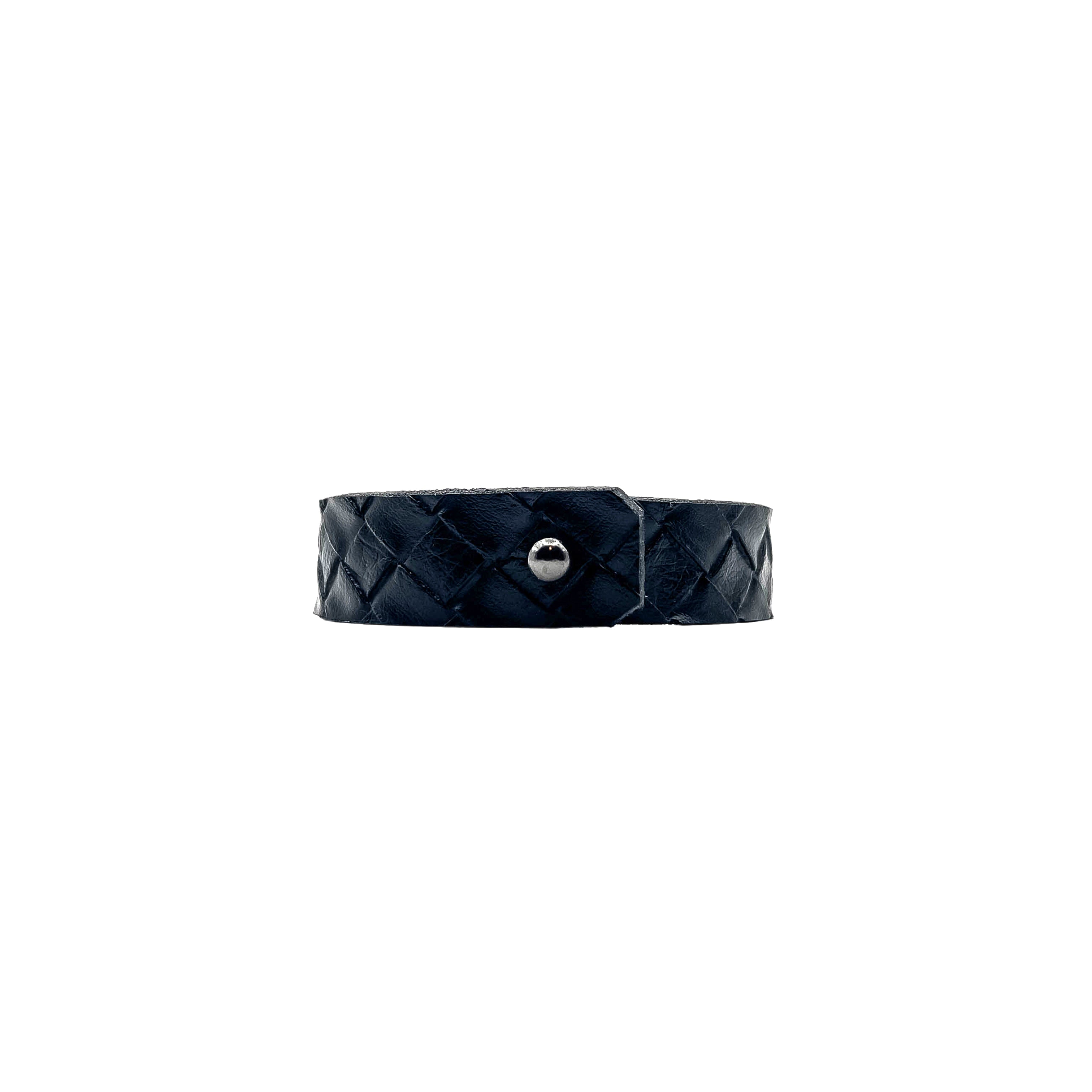 SWH-002 / Checkered Leather Bracelet