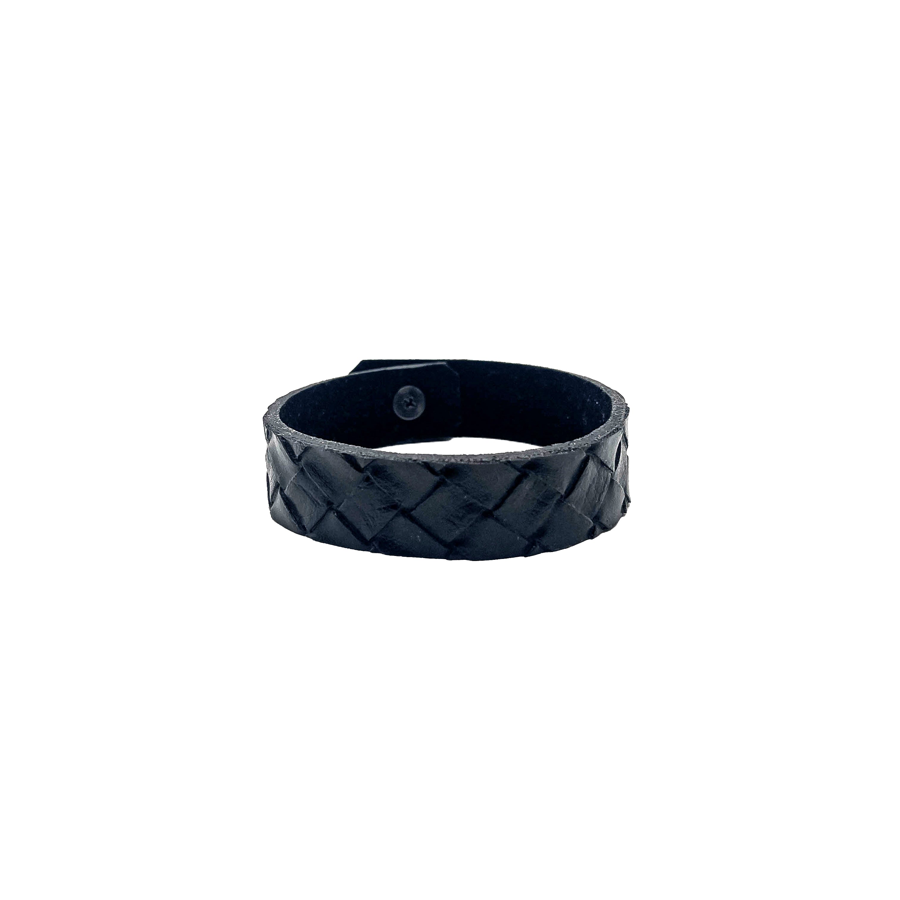 SWH-002 / Checkered Leather Bracelet