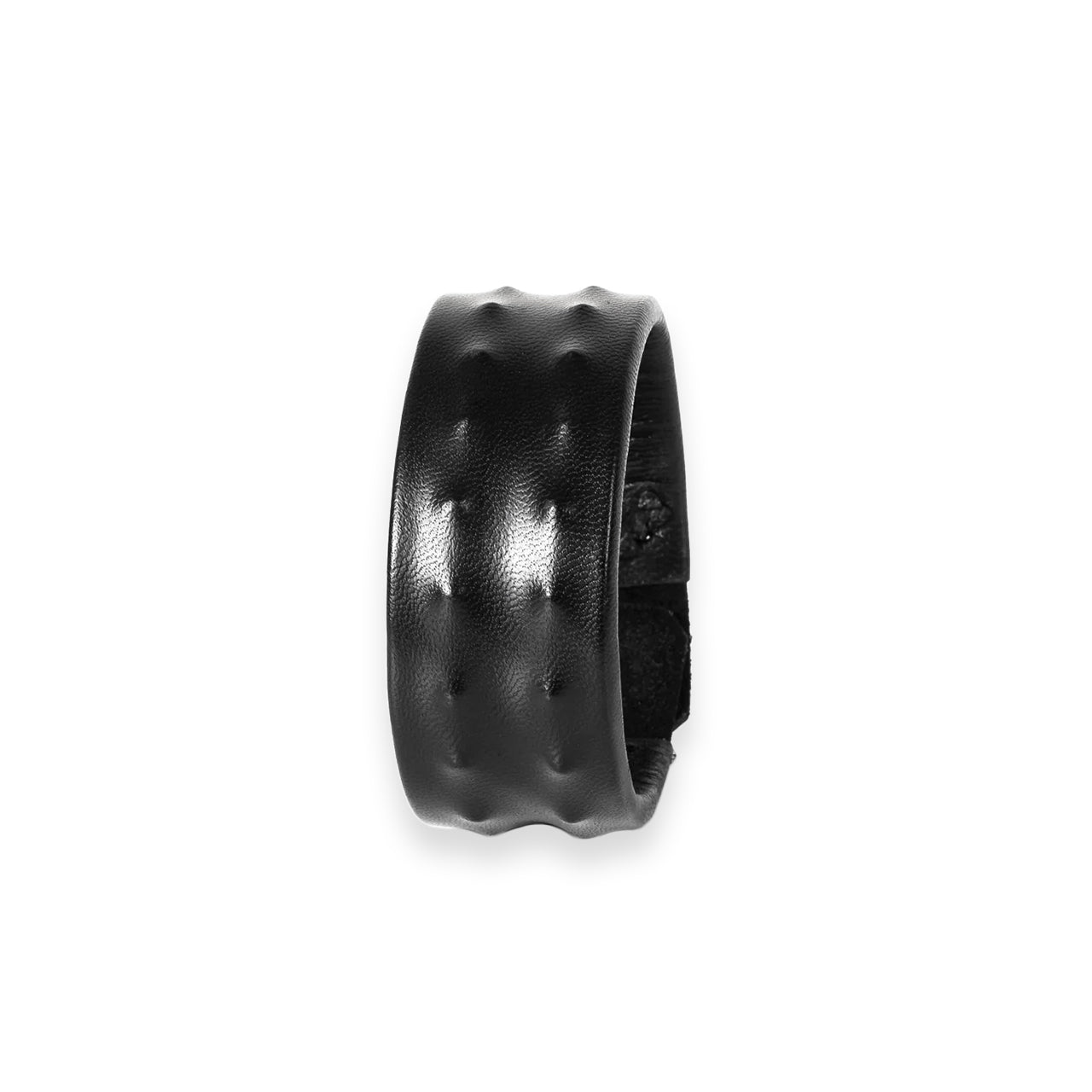 SWM-002 / Masked Leather Spiked Bracelet